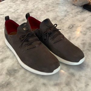 Johnston & Murphy Brown Suede Sneakers